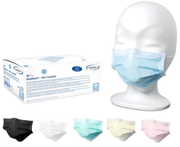 Einmal-Mundschutz OP-Maske 3-lagig, 50 Stück